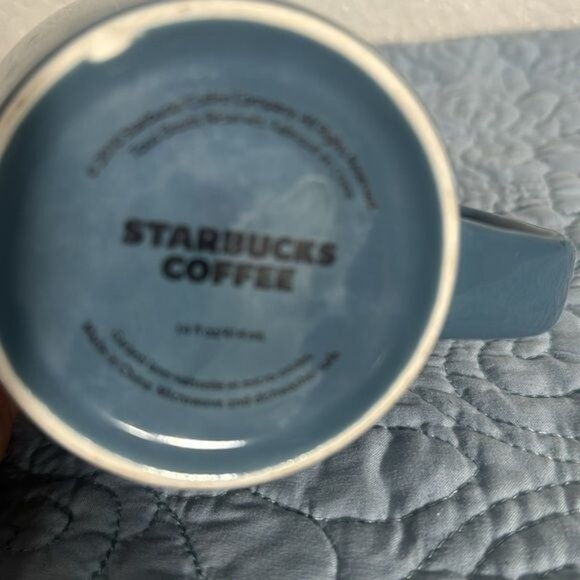 Starbucks Coffee Mug 14 oz Ceramic Blue & Red Set - Picture 5 of 14
